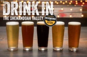 "flight"-of-beers-in-the-Shenandoah-Valley