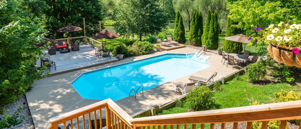 After visiting the best breweries near Staunton VA, relax and unwind in our pool, or with a cold local beer on our deck!