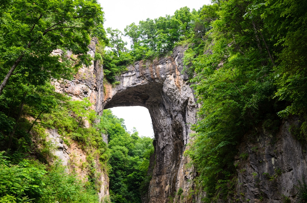 Take a hike in Natural Bridge State Park in VA