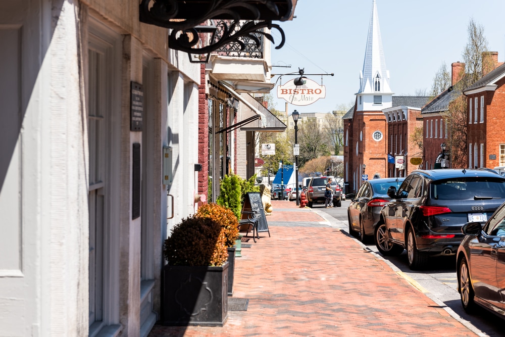 Browse the shops in downtown Lexington - it's one of the best things to do in Lexington, VA