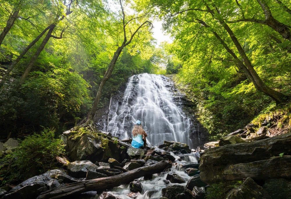 Crabtree Falls is one of the best Blue Ridge Parkway waterfalls
