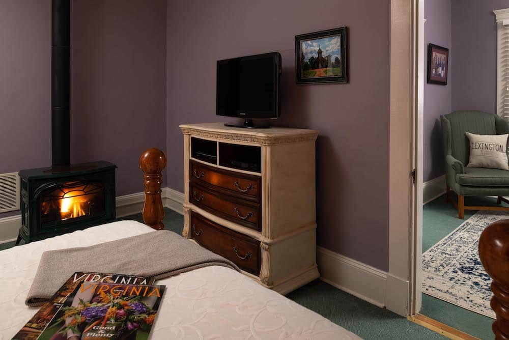 Guest room at our Shenandoah Valley Bed and Breakfast - the perfect place for mountain getaways in Virginia