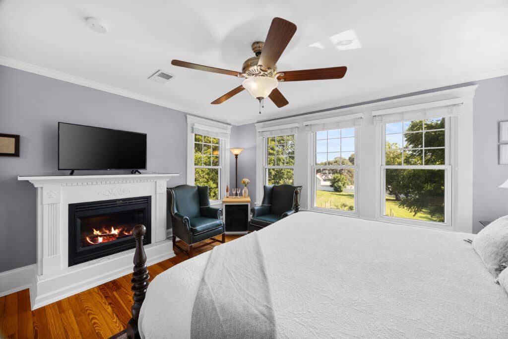 One of the guest rooms at our Shenandoah Valley Bed and Breakfast, perfect for a romantic Valentine's Day getaway in Virginia
